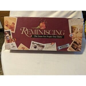Reminiscing Board Game The Game For People Over 30 New in Package